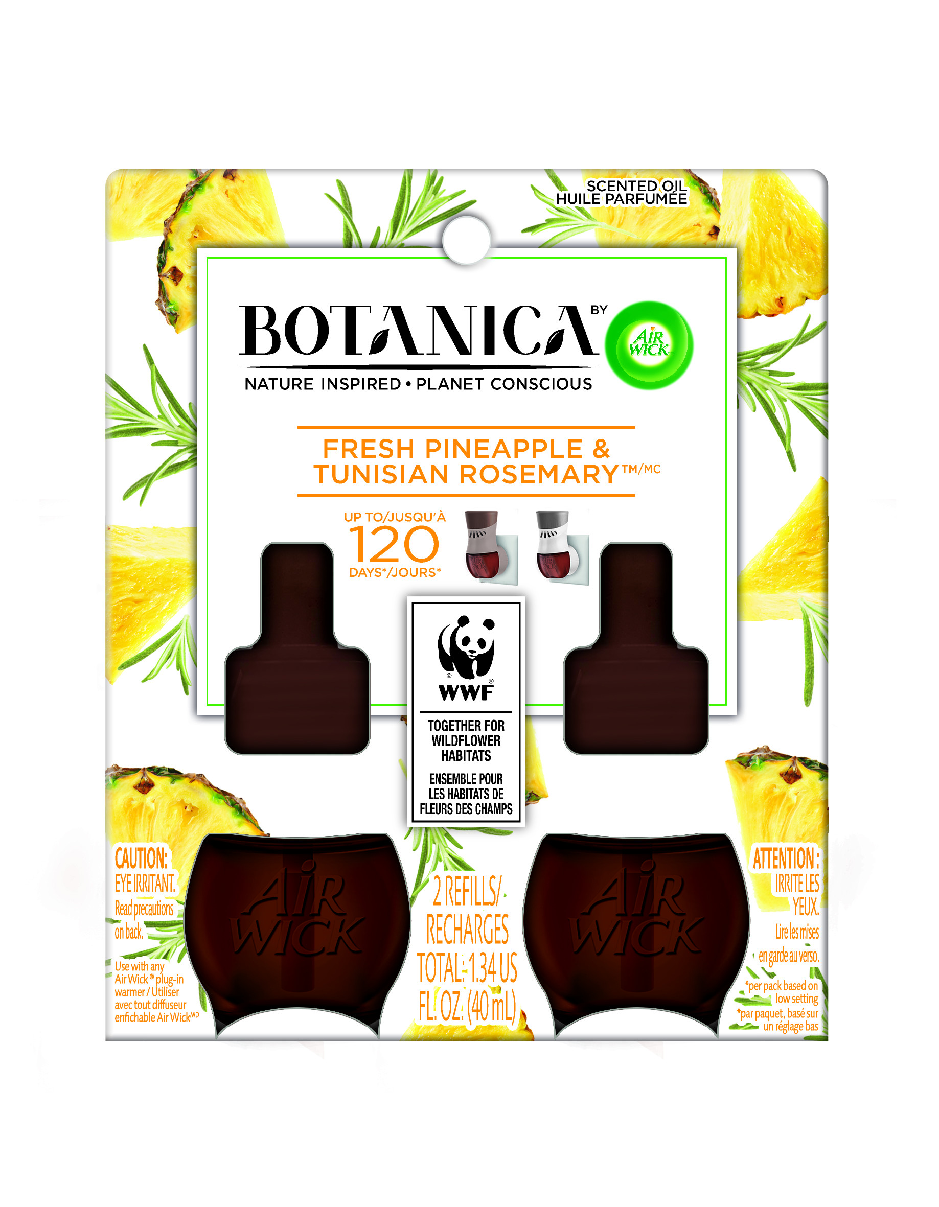 AIR WICK® Botanica Scented Oil - Fresh Pineapple & Tunisian Rosemary (Canada)